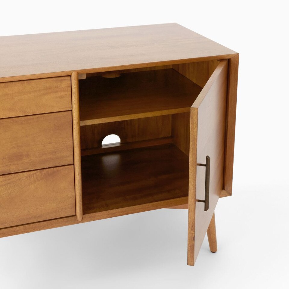 MidCentury Media Console (102 cm) West Elm UK